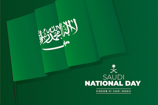 Saudi national day concept