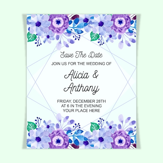 save the date card 