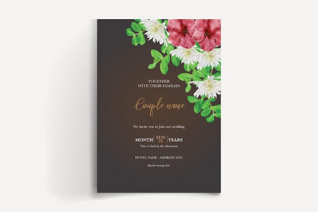 save the date invitation templates