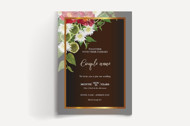 save the date invitation templates