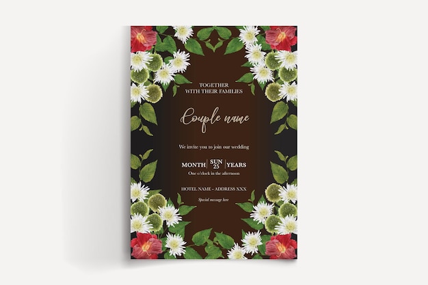 save the date invitation templates