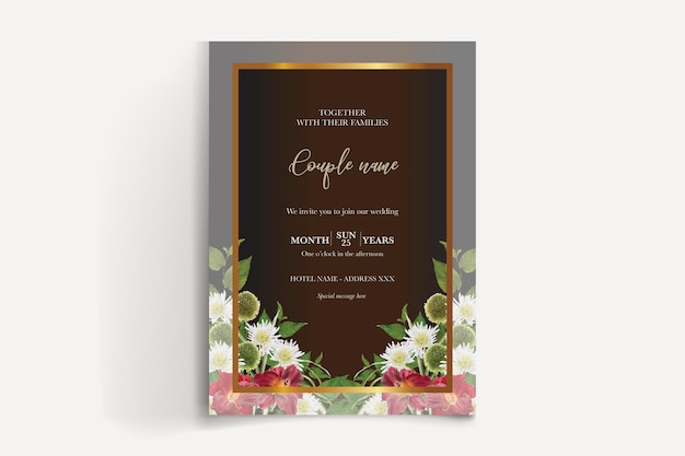 save the date invitation templates