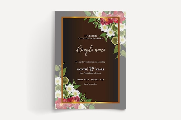 save the date invitation templates