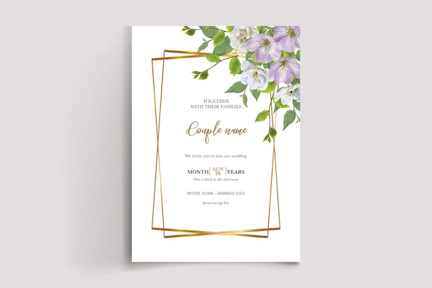 save the date invitation templates