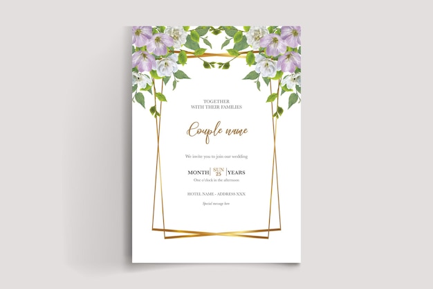 save the date invitation templates