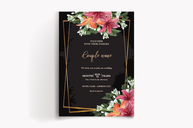 save the date invitation templates