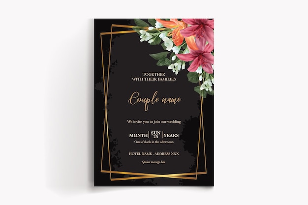 save the date invitation templates