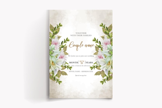 save the date invitation templates