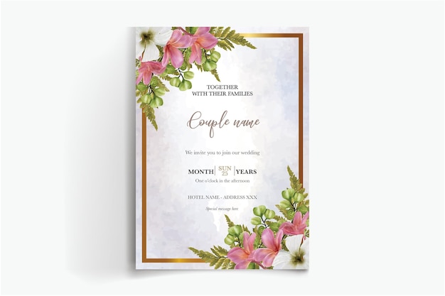 save the date invitation templates