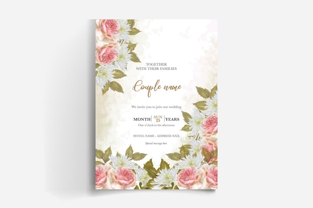 save the date wedding invitation templates