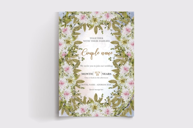 save the date wedding invitation templates