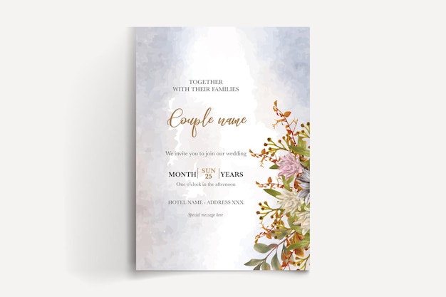 SAVE THE DATE WEDDING INVITATION TEMPLATES