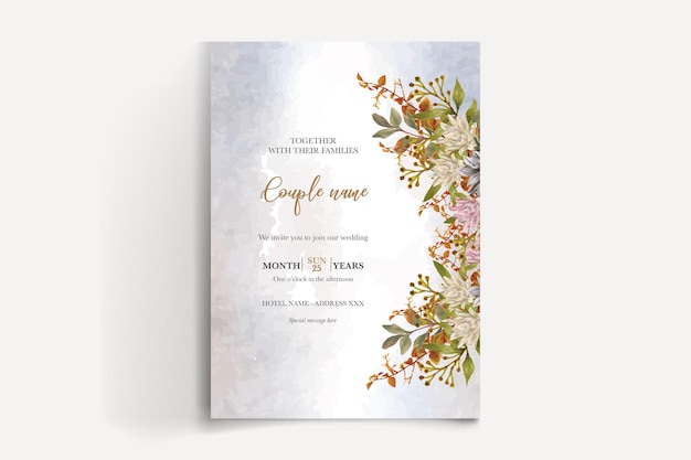 SAVE THE DATE WEDDING INVITATION TEMPLATES