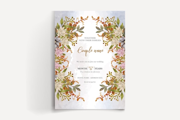 SAVE THE DATE WEDDING INVITATION TEMPLATES