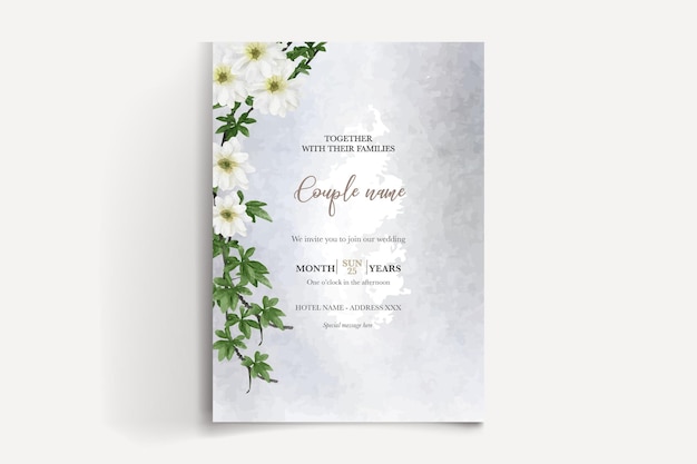 save the date wedding invitation templates