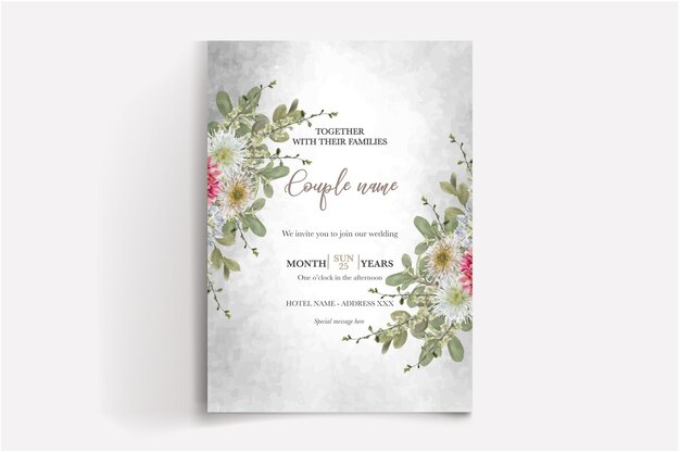 save the date wedding invitation templates