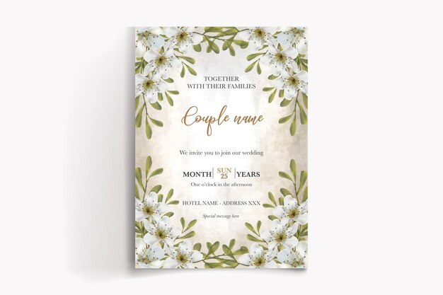 Save the date wedding invitation templates