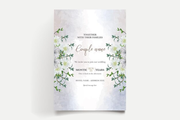 Save the date wedding invitation templates