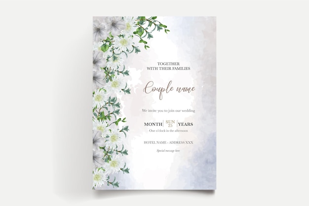 Save the date wedding invitation templates