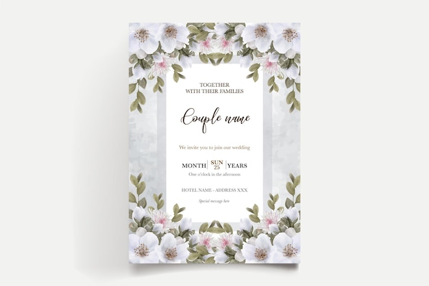 Save the date wedding invitation templates