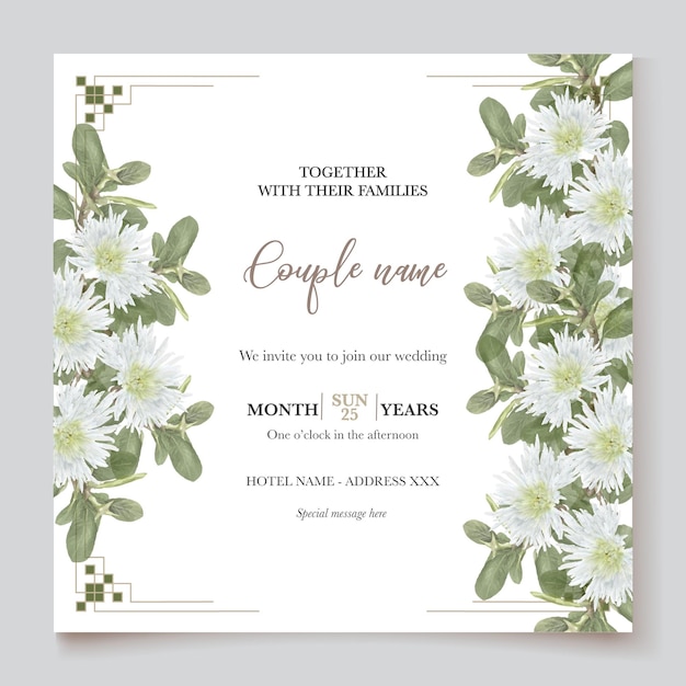 Save the date wedding invitation templates