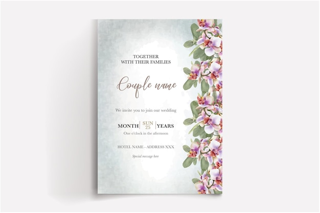 save the date wedding invitation