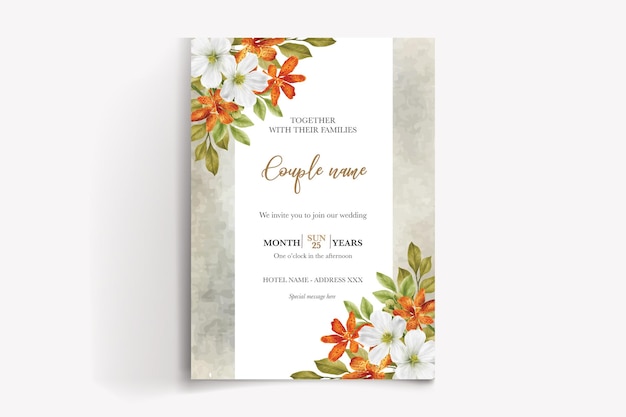 save  the date wedding invitation