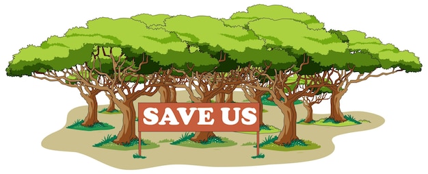 Save environment poster