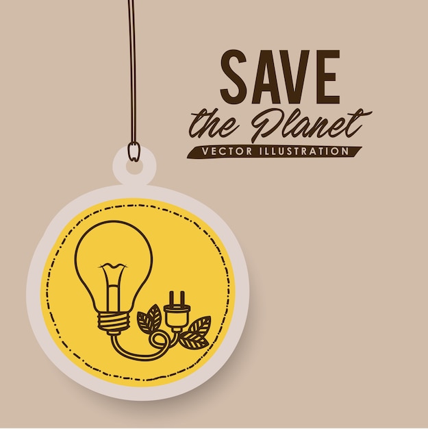 save the planet design