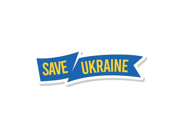 Save Ukraine Ukraine Flag Praying Concept