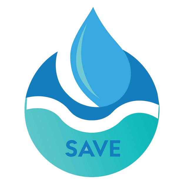 Save Water Day Vector Save Water Poster Save Earth Day Vector