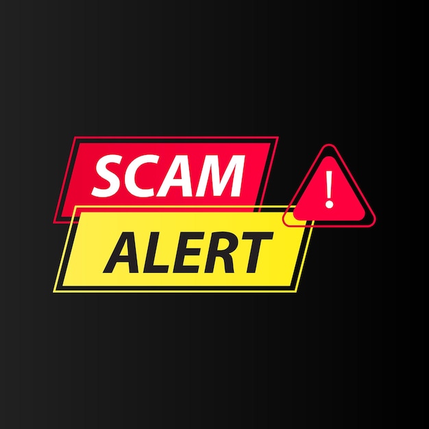 Scam Alert Alert Symbol Warning