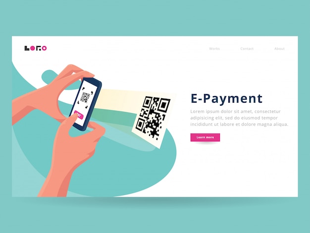 Scan Payment landing page