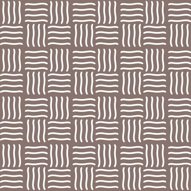 Scandi stripe seamless pattern