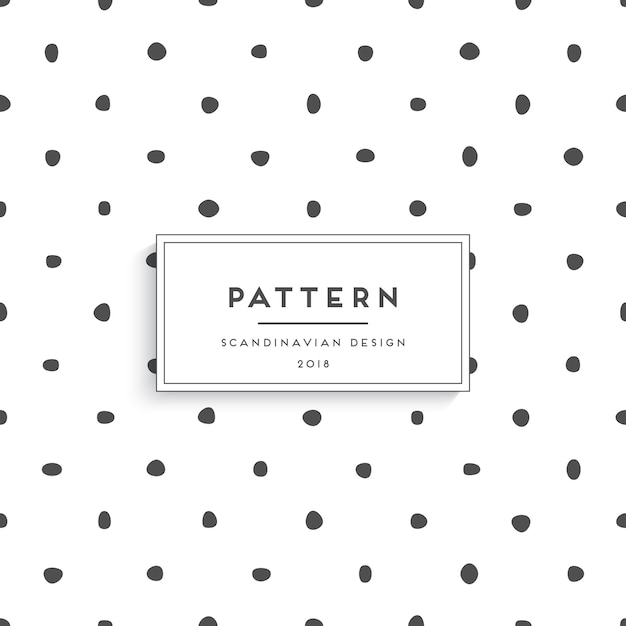 Scandinavian seamless pattern