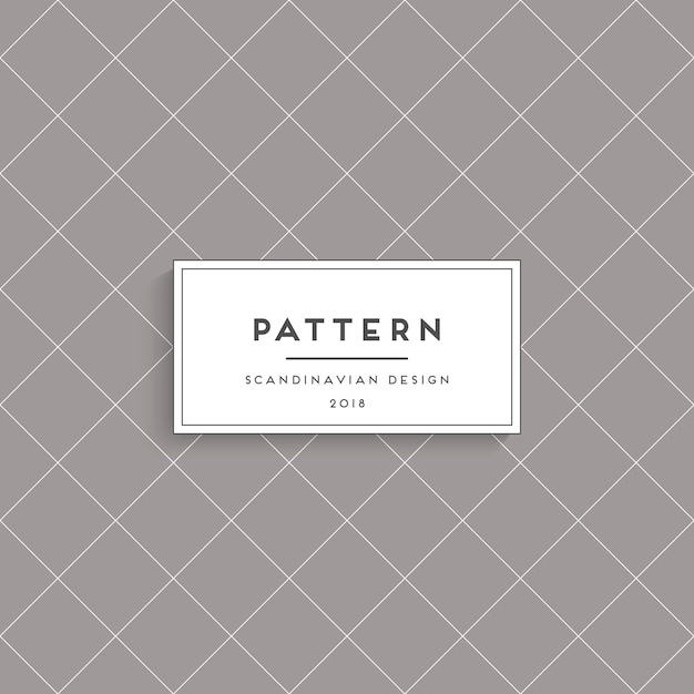 Scandinavian seamless pattern