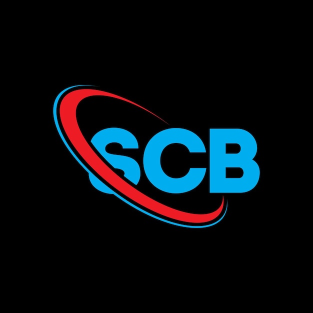 SCB logo SCB letter SCB letter logo design Initials SCB logo linked with circle and uppercase monogram logo SCB typography for technology business and real estate brand