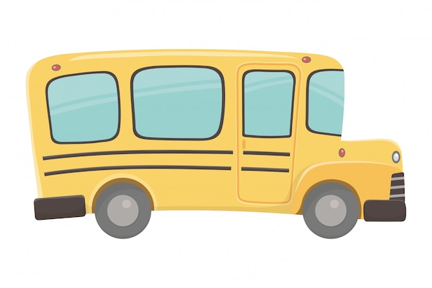 School bus design vector illustrator