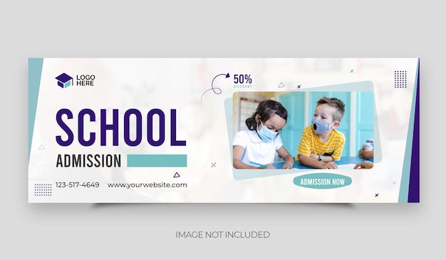 School Promotional Banner Facebook amp Web Templates