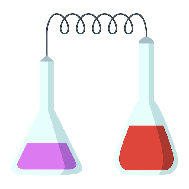 Vector science researching chemical lab element professional work of scientific research molecular engineering vector concept modern scientific or chemistry classroom interior design symbol