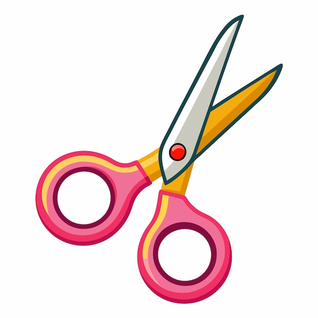 scissor clipart cartoon Illustration drawing