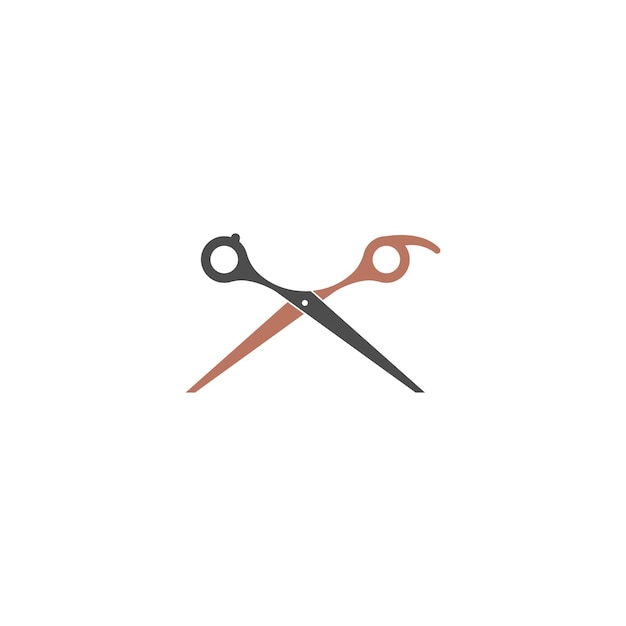 Scissor icon ilustration template