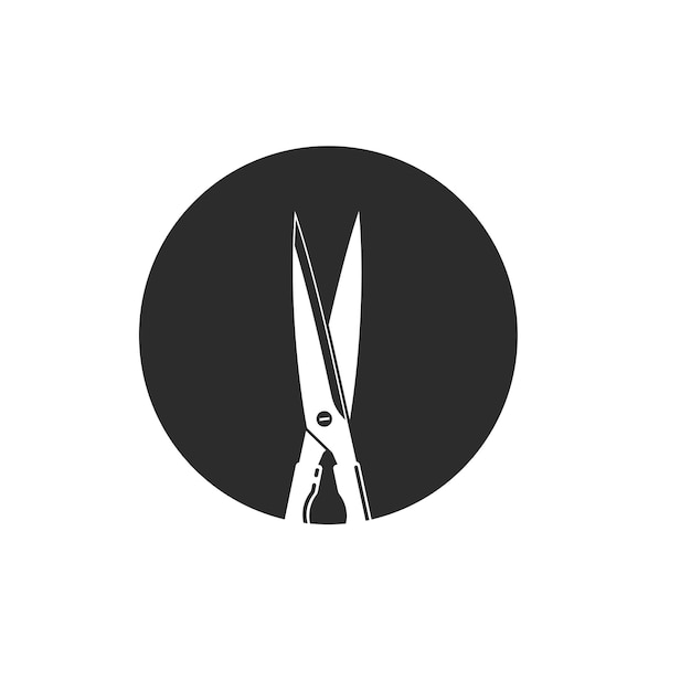 Scissor icon vector illustration design template