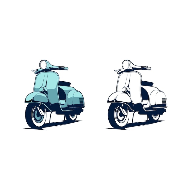 Scooter Illustration