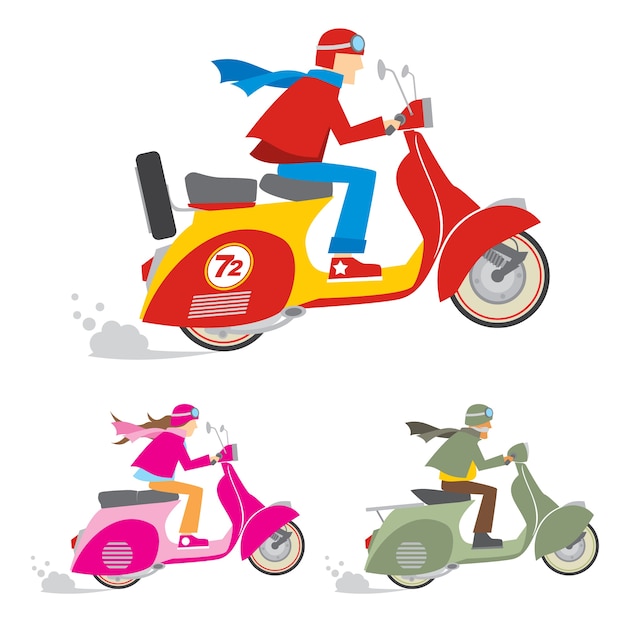 Scooter Riders Set