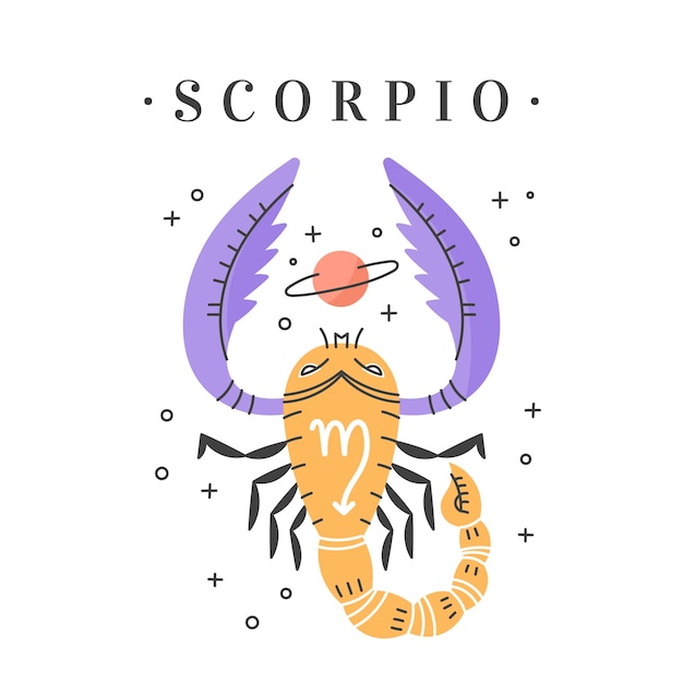 Vector scorpio logo