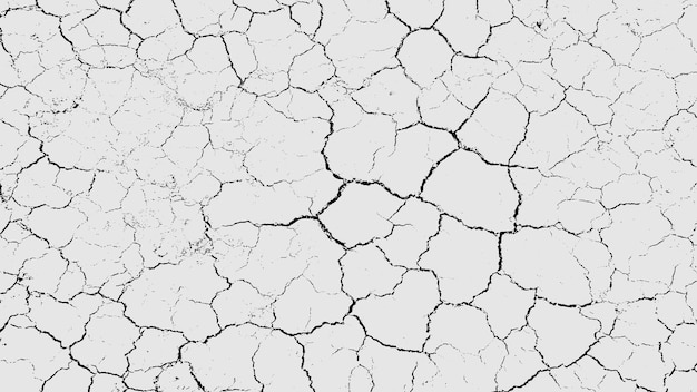 Scratched Grunge Background Soil Crack Texture Vector Grainy Grungy Effect Distressed Background