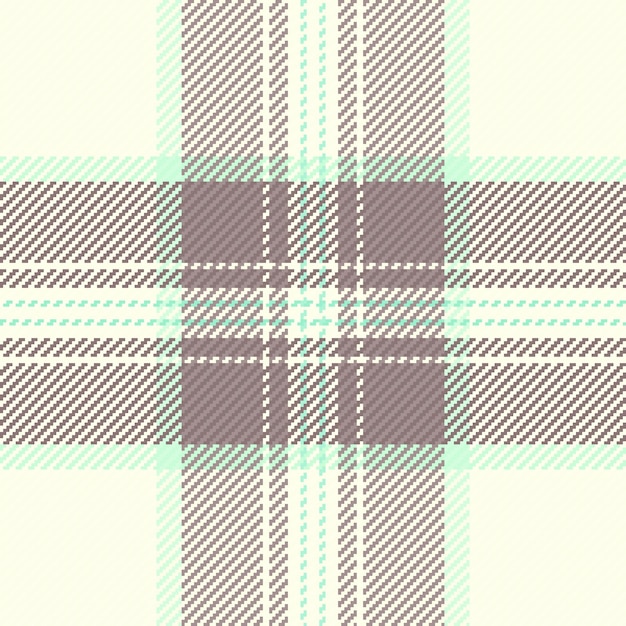 Screen seamless fabric background designer check textile vector Throw plaid pattern tartan texture in light and pastel colors