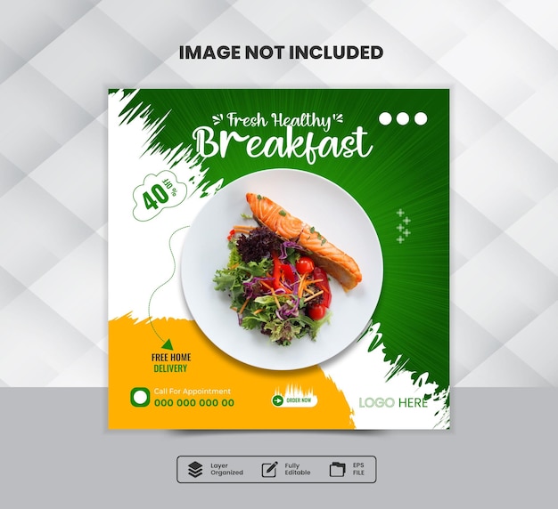 a screen with a picture of food on it