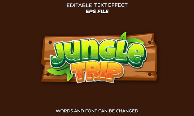 A screen with the word jungle on it